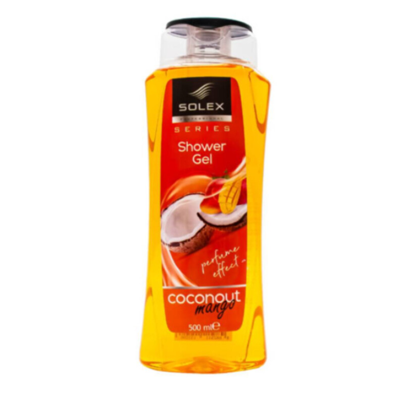 شامپو بدن سولکس مدل Coconut and Mango حجم 500 میل