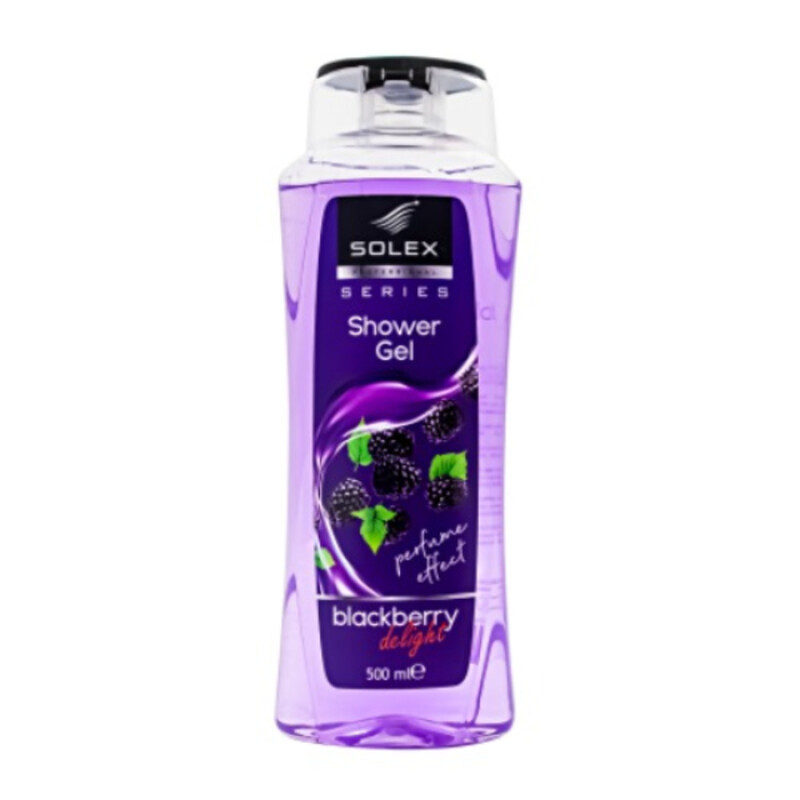 شامپو بدن سولکس با رایحه تمشک حجم 500 میل