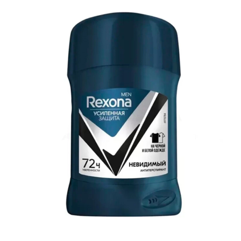 استیک ضد تعریق مردانه 72 ساعته رکسونا مدل invisible on black and white حجم 50 میل