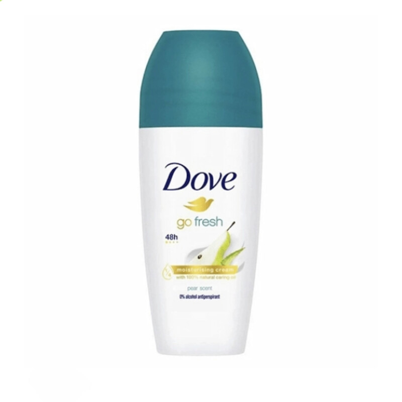 رول ضد تعریق زنانه 48 ساعته رایحه گلابی داو حجم 50 میل
