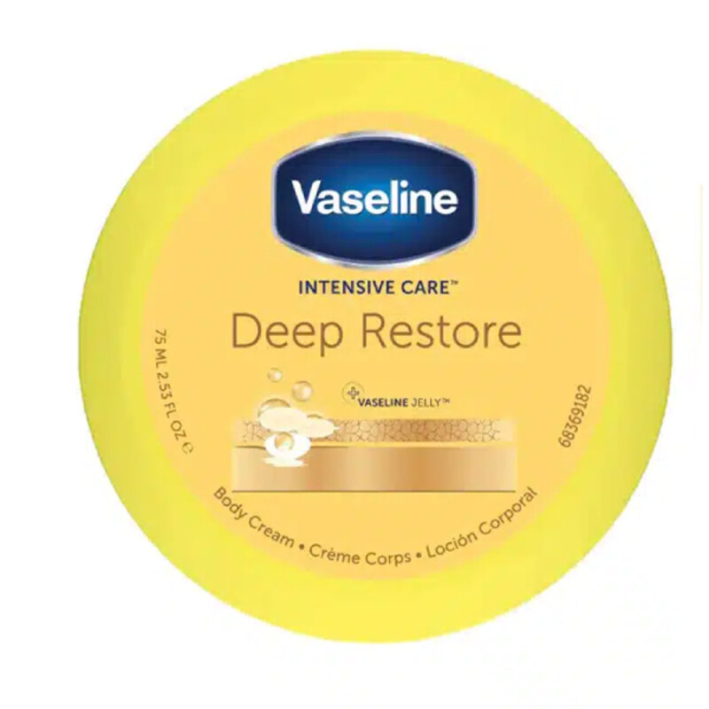 کرم دست و بدن وازلین مدل Deep Restore حجم 75 میل