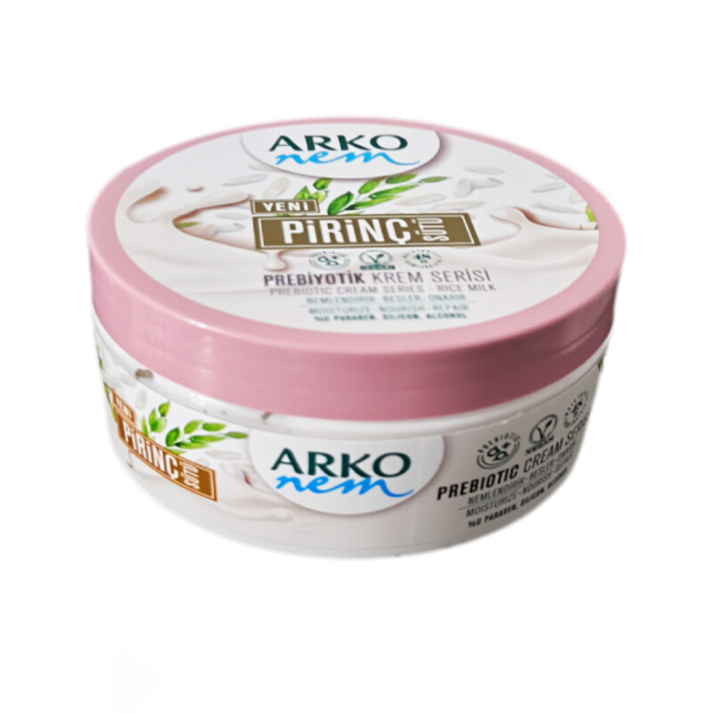 کرم مرطوب کننده آرکو حاوی عصاره برنج مدل Pirinc حجم ۲۵۰ میل