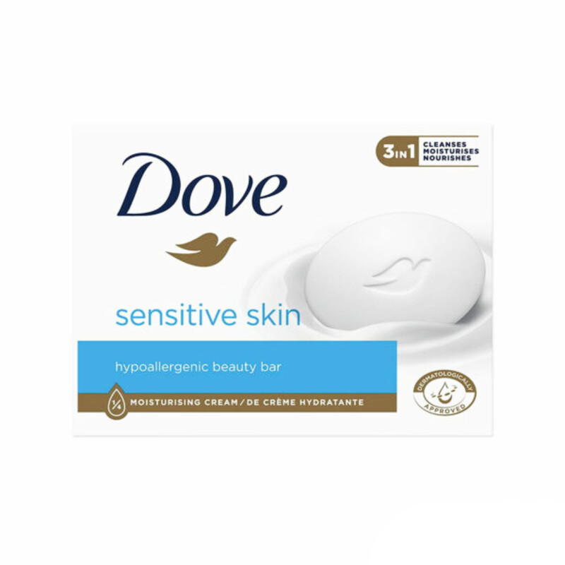 صابون مناسب پوست حساس داو مدل Sensitive Skin وزن ۹۰ گرم