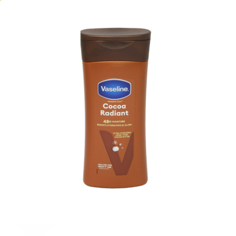 لوسیون بدن  نرم کننده وازلین مدل Cocoa Radiant حجم 200 میل