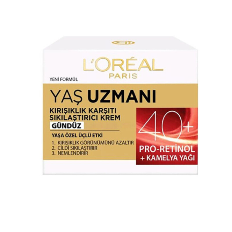 کرم ضد چروک روز بالای 40 سال لورآل حجم 50 میل