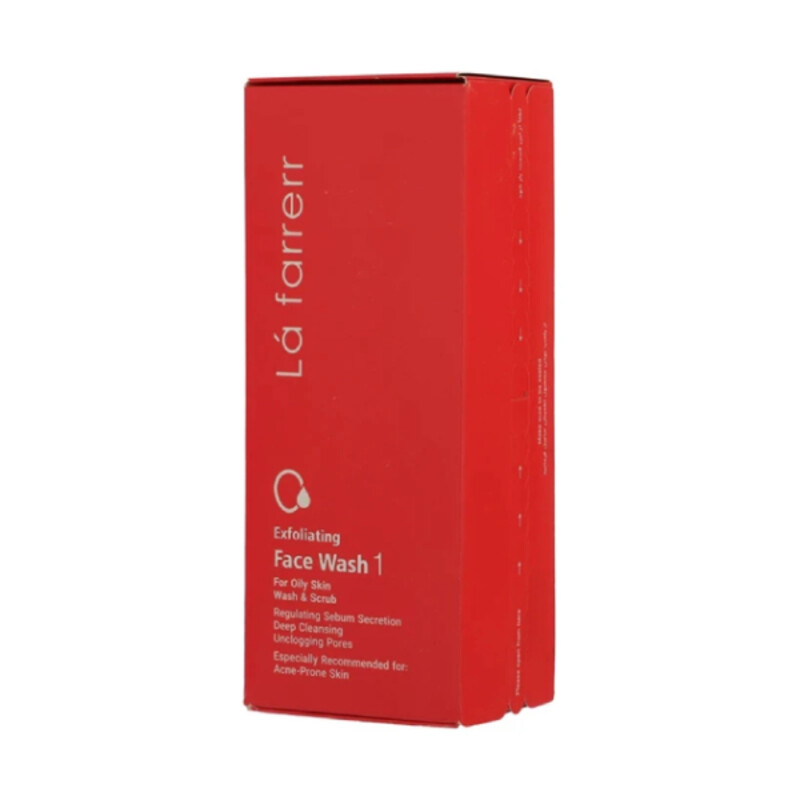 ژل شستشوی صورت پوست چرب لافارر شماره 1 حجم 150 میل