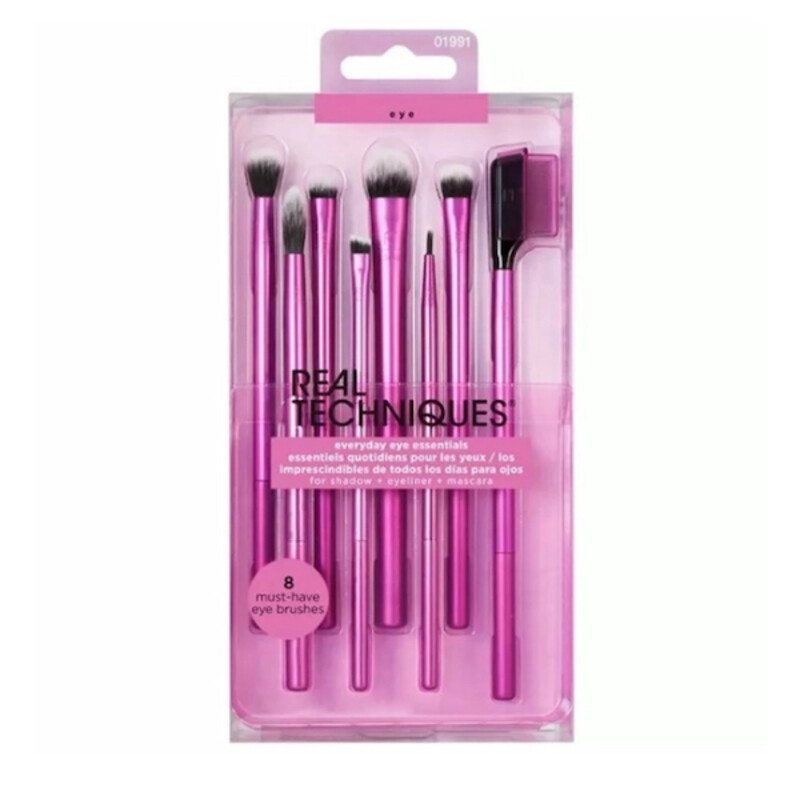 ست براش مخصوص چشم ریل تکنیک مدل Everyday Eye بسته 8 عددی