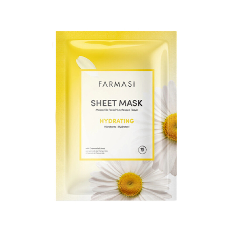 ماسک ورقه اي  آبرسان فارماسی حاوی عصاره بابونه مدل Hydrating