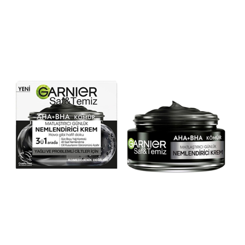 کرم آبرسان ذغالی  3 کاره گارنیه مدل Saf &amp; Temiz حجم ۵۰ میل