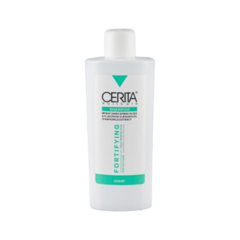 شامپو تقویت‌کننده و ضد ریزش مناسب موهای چرب سریتا مدل Fortifying حجم ۲۰۰ میل