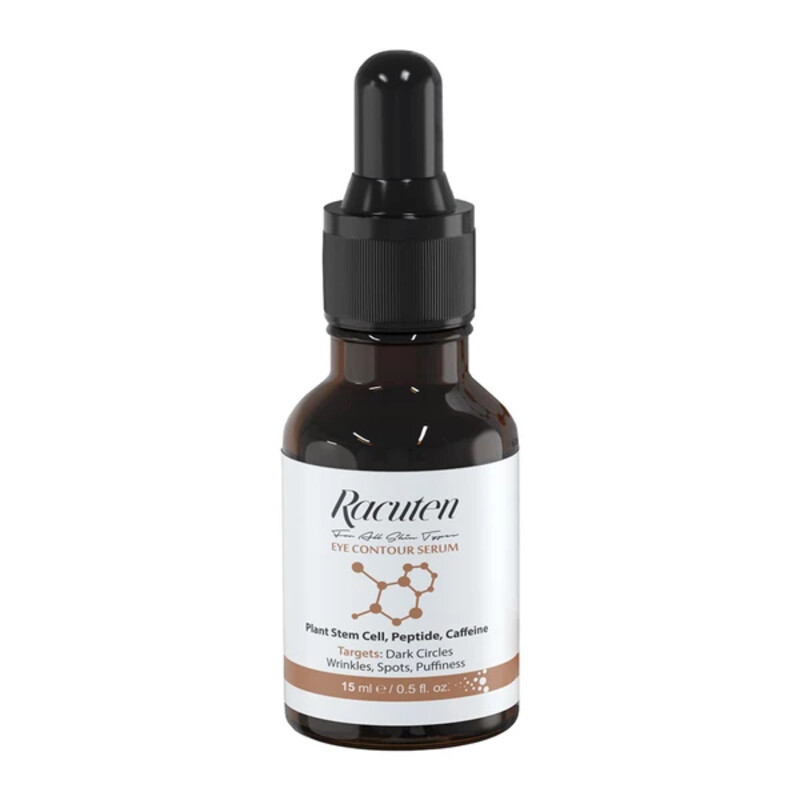 سرم دور چشم مناسب انواع پوست راکوتن مدل پپتاید کافئین حجم ۱۵ میل