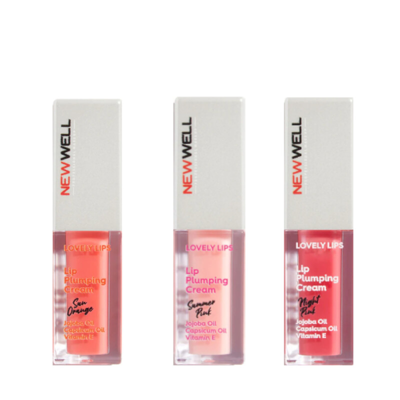 حجم‌دهنده لب حاوی روغن جوجوبا و ویتامین E نیوول حجم ۵ میل