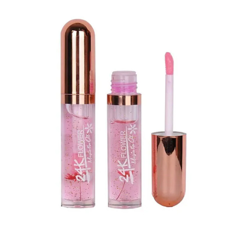 برق لب درخشان حاوی ذرات طلای 24 عیار گابرینی مدل 24K حجم 5 میل