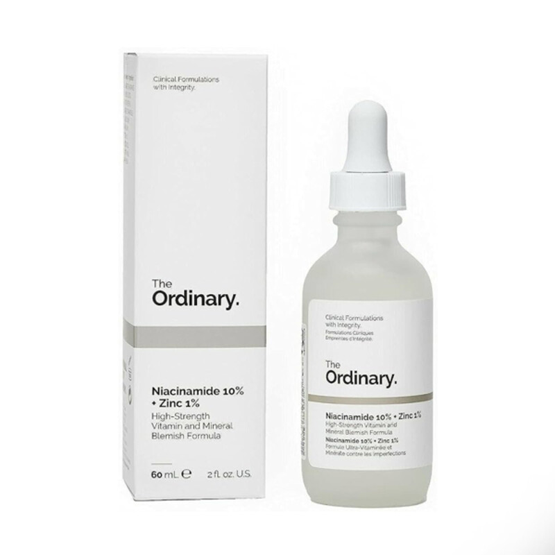 سرم ضدجوش و کنترل‌کننده چربی حاوی نیاسینامید 10% و زینک 1% اوردینری مدل Niacinamide  حجم 30 میل