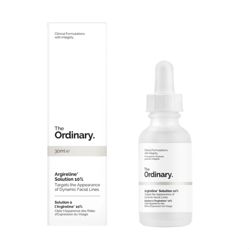 سرم ضدچروک و پرکننده خطوط حاوی آرژیرلین 10% اوردینری مدل Argireline Solution حجم 30 میل