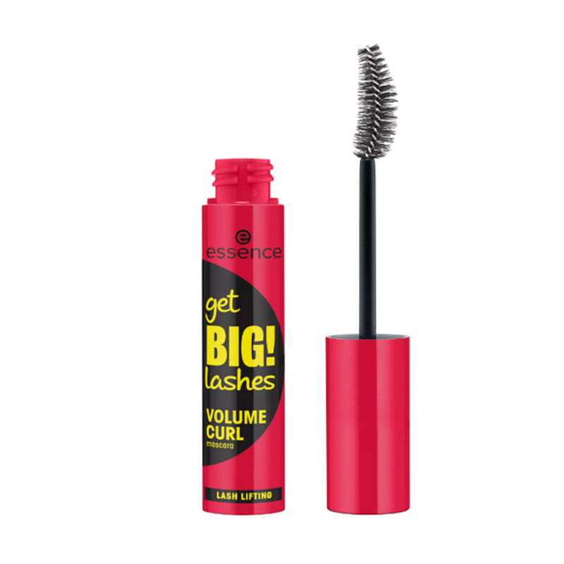 ریمل حجم‌دهنده و پرپشت‌کننده مناسب مژه‌های کوتاه اسنس مدل Get BIG! Lashes Volume Curlحجم 12 میل