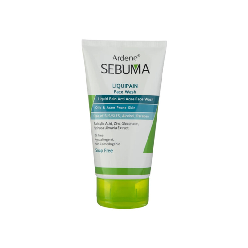 مایع شوینده غیر صابونی پاک‌کننده و ضد جوش مناسب پوست‌های چرب و آکنه‌دار آردن مدل سبوما حجم 150 میل