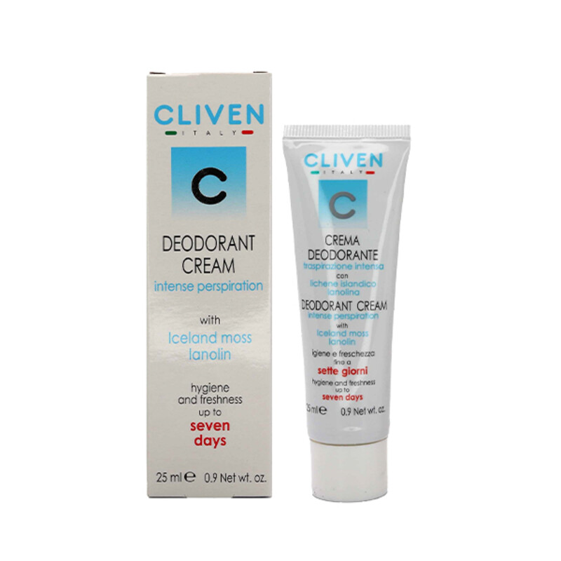 کرم دئودورانت ضد بوی بد و تسکین‌دهنده کلیون مدل Deodorant Cream 7 Days مناسب زیر بغل حجم 25 میل