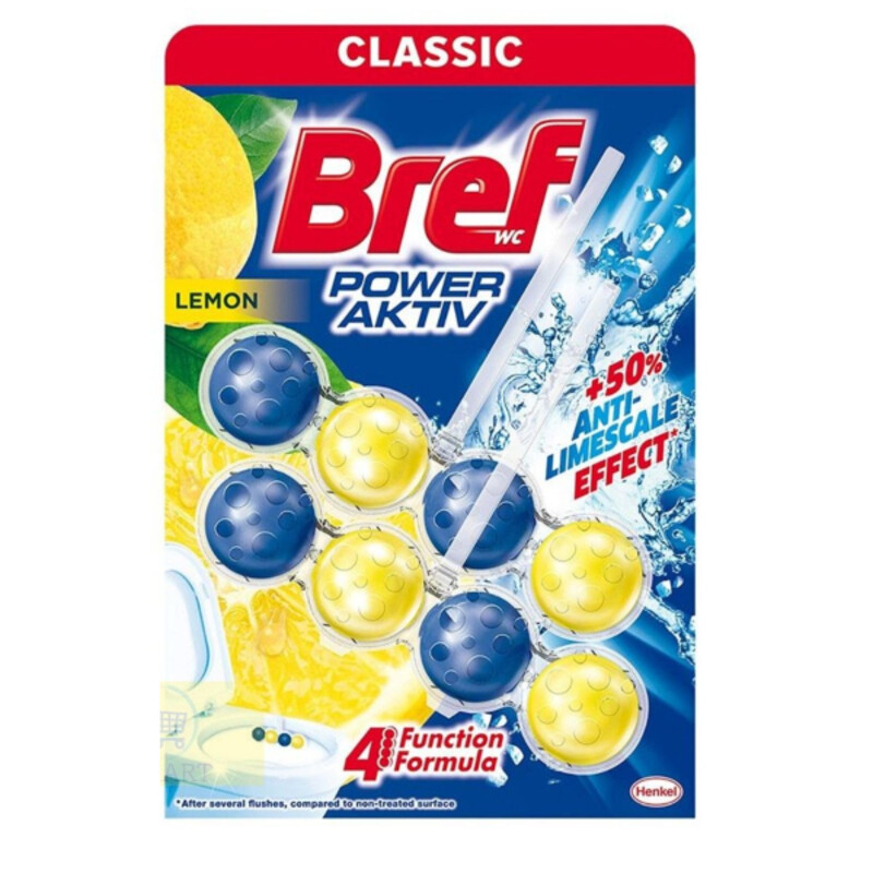 قرص خوشبو کننده توالت فرنگی برف با رایحه لیمو تعداد ۸ عدد