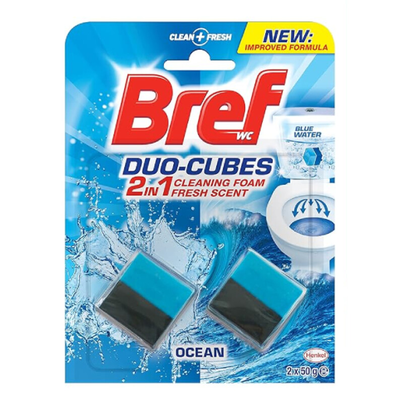 قرص خوشبو کننده توالت فرنگی برف مدل اقیانوس تعداد 2 عدد