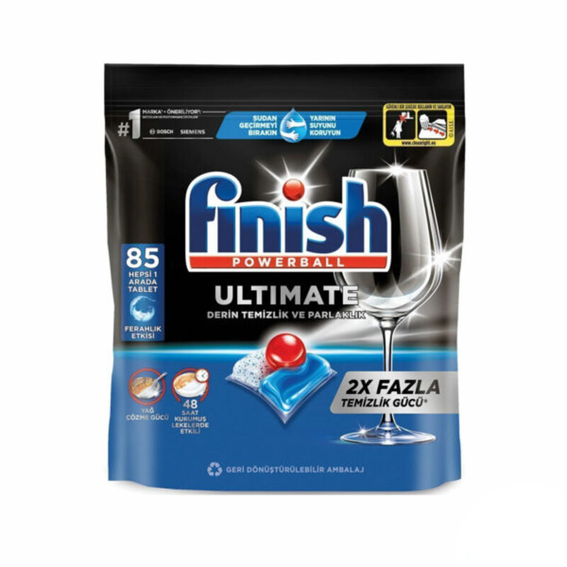 قرص ماشین ظرفشویی فینیش مدل Ultimate  بسته 85 عددی