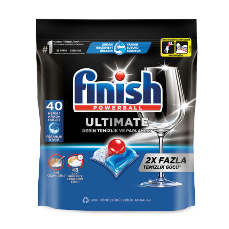 قرص ماشین ظرفشویی فینیش مدل Ultimate بسته 40 عددی