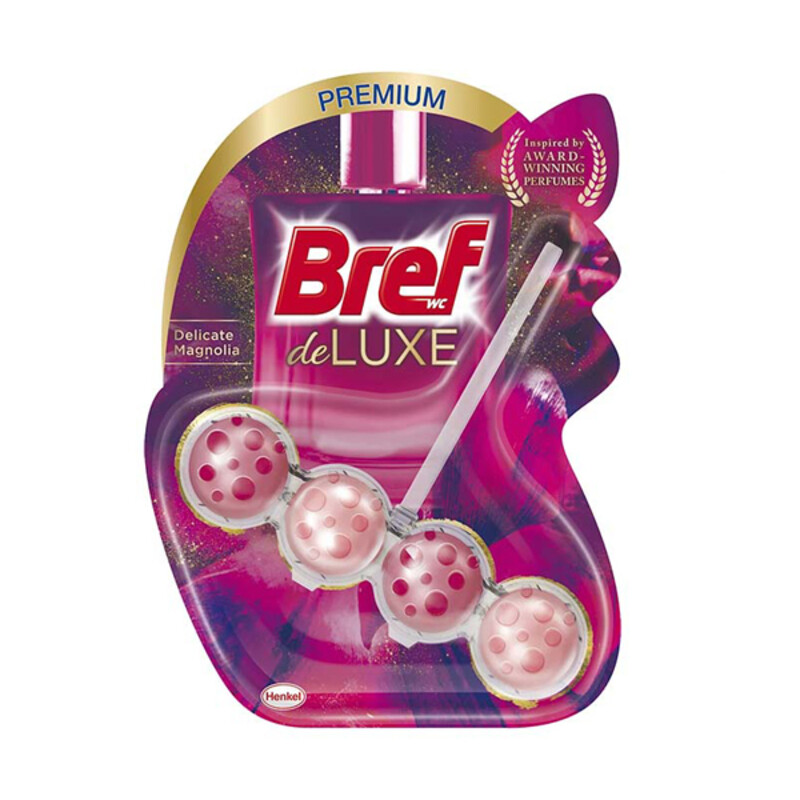 خوشبو کننده و ضدعفونی کننده توالت فرنگی برف مدل Deluxe با رایحه مگنولیا بسته 4 عددی