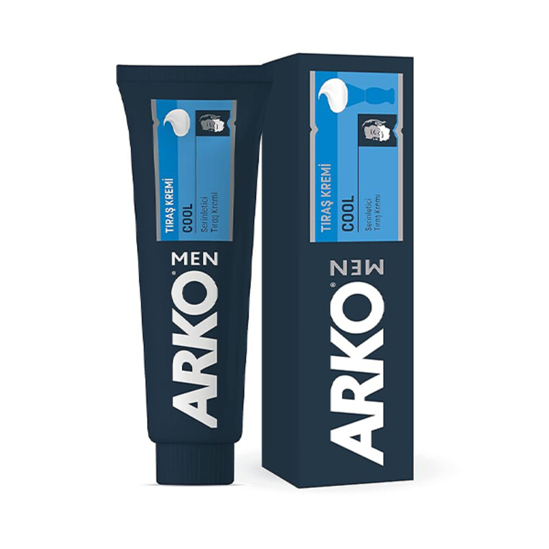 خمیر ریش خنک‌کننده و باطراوت آرکو مناسب انواع پوست مدل Cool حجم 86 میل