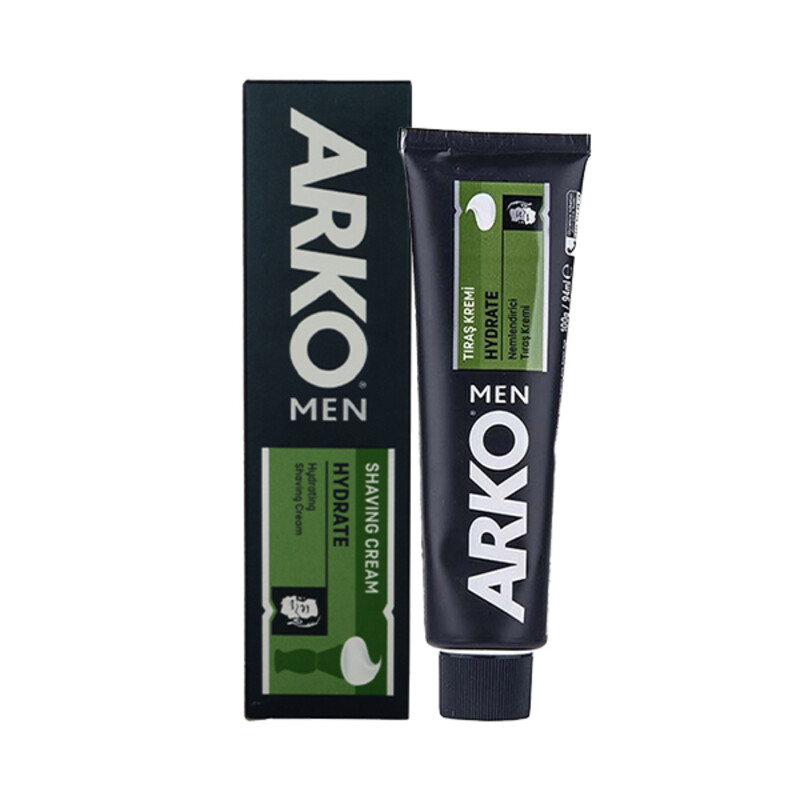 خمیر ریش آبرسان و نرم‌کننده پوست آرکو مناسب پوست‌های خشک مدل Hydrate حجم 86 میل