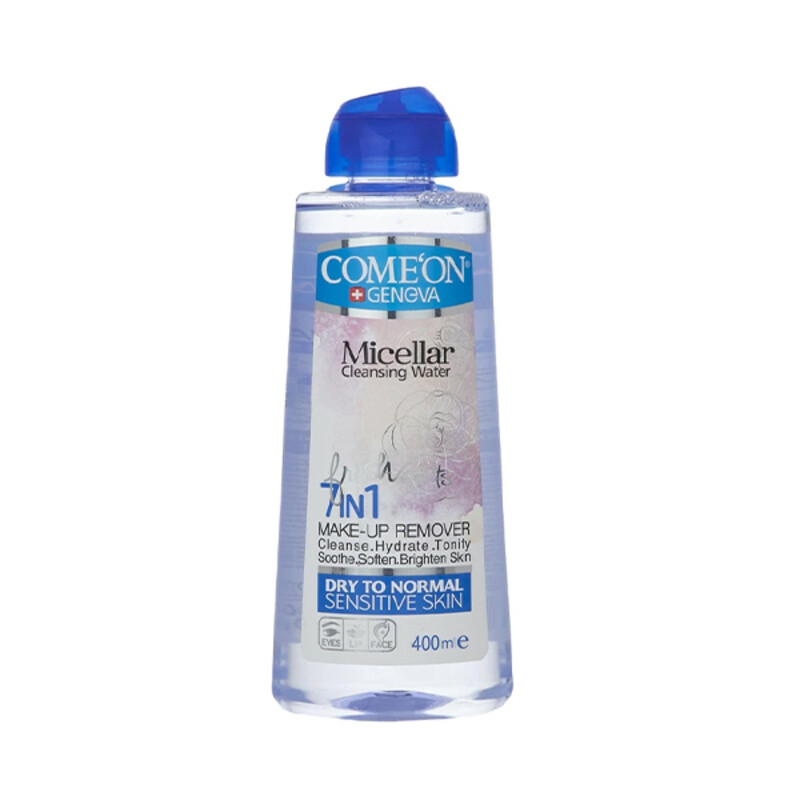 میسلار واتر آبرسان و تسکین‌دهنده کامان مخصوص پوست‌های خشک و حساس مدل 7in1 حجم 400 میل