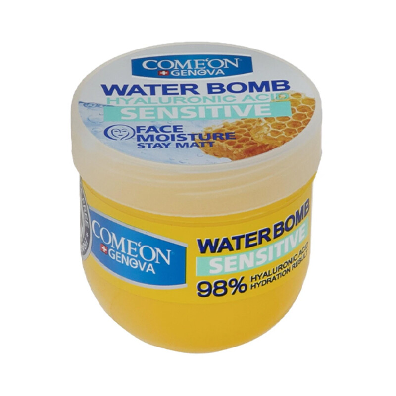 کرم آبرسان و تسکین‌دهنده کامان ضد قرمزی و التهاب مخصوص پوست‌های حساس مدل Water Bomb حجم 200 میل