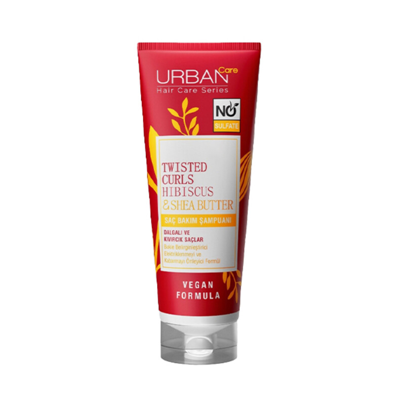 شامپو ضد وز فاقد سولفات اوربن کر مدل Twisted Curls مناسب موی فر حجم 250 میل