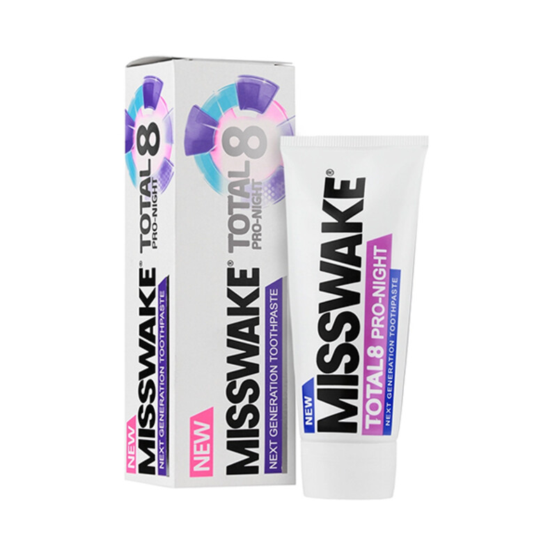 خمیر دندان کامل ۸ کاره ضد پلاک و ضد پوسیدگی میسویک مدل TOTAL 8 PRO ACTIVE حجم ۱۰۰ میل