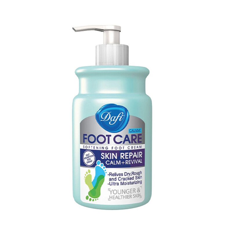 کرم ترمیم کننده و آبرسان قوی ترک پا دافی مدل SKIN REPAIR حاوی موم عسل و شی باتر حجم ۳۴۳ میل