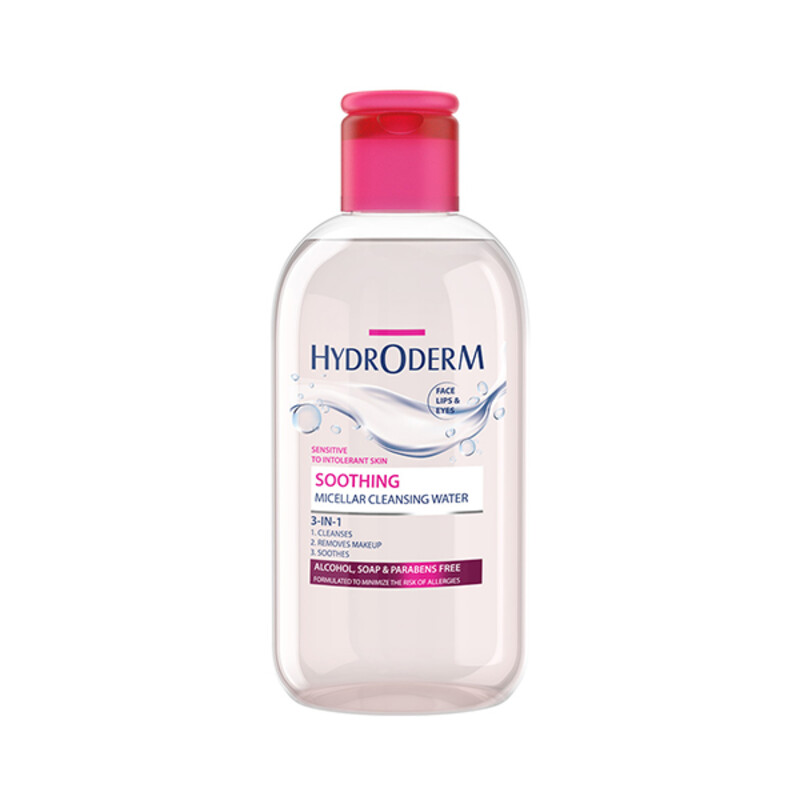 میسلار واتر ۳ در ۱ التیام بخش هیدرودرم حاوی هیالورونیک اسید و عصاره خیار حجم ۲۵۰ میل