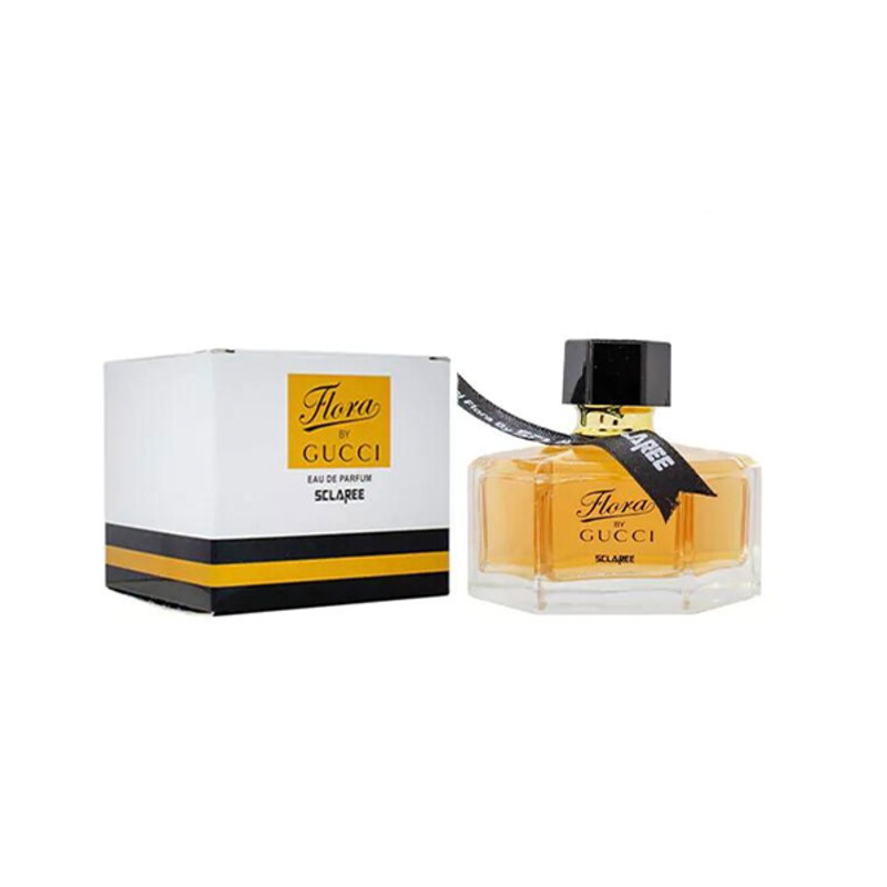 ادو پرفیوم زنانه اسکلاره مدل Flora By Gucci با رایحه گرم و گلی حجم ۹۰ میل