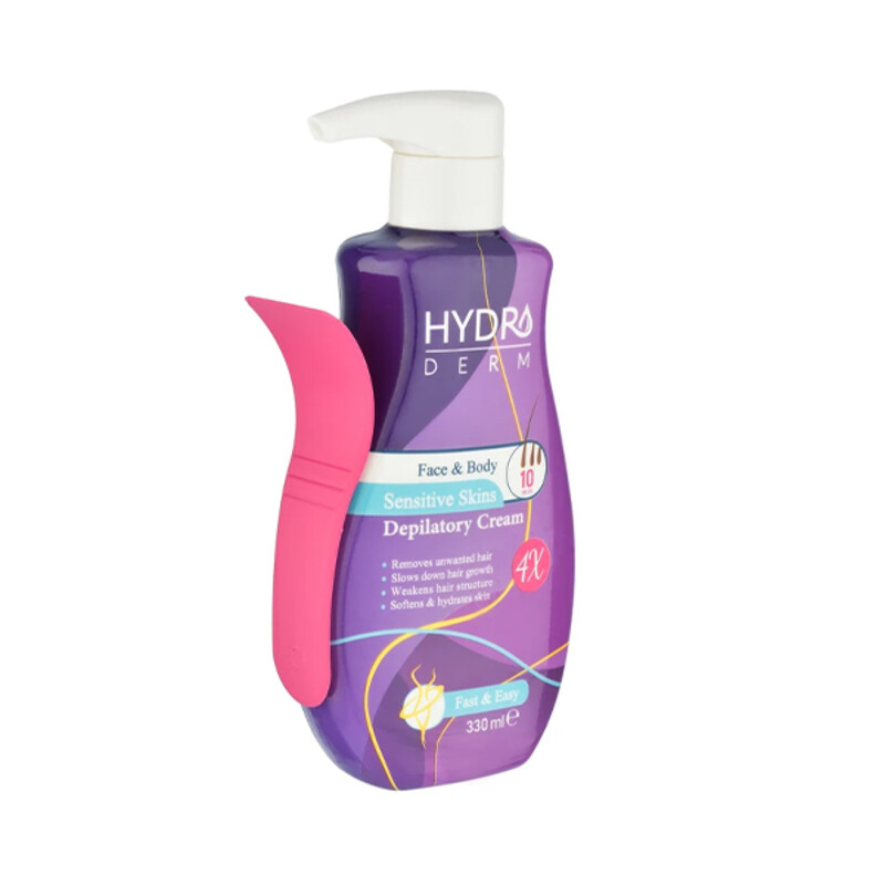 کرم موبر صورت و بدن هیدرودرم مخصوص پوست های حساس وزن 330 گرم