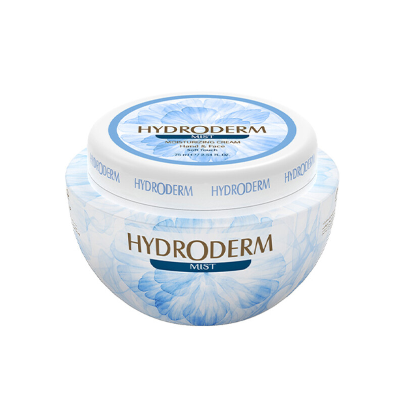 کرم مرطوب کننده و نرم کننده هیدرودرم مدل Mist مناسب دست و صورت حجم ۱۵۰ میل