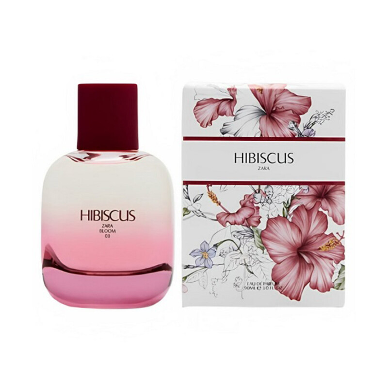 عطر زنانه ادو تویلت زارا مدل Hibiscus به همراه جعبه حجم ۱۰۰ میل