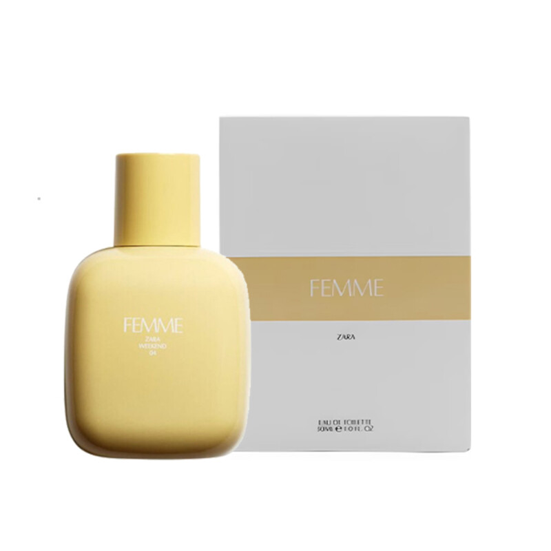 عطر زنانه ادو تویلت زارا مدل Femme به همراه جعبه حجم ۱۰۰ میل