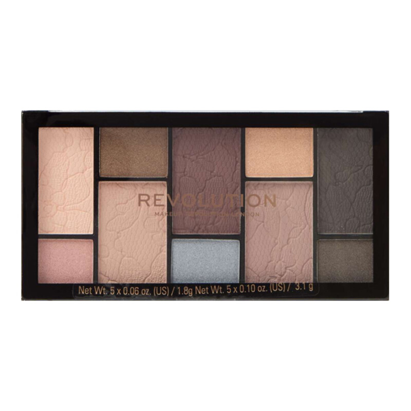 پالت سایه چشم ۱۰ رنگ رولوشن مدل Reloaded Dimension با درخشش چندبعدی و فینیش متالیک وزن ۳.۱ گرم