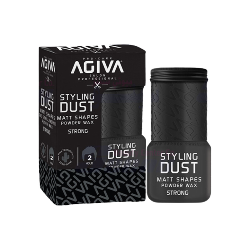 پودر وکس حجم دهنده و حالت دهنده مو آگیوا مدل Styling Dust Strong با قدرت نگهدارندگی بالا وزن ۲۰ گرم