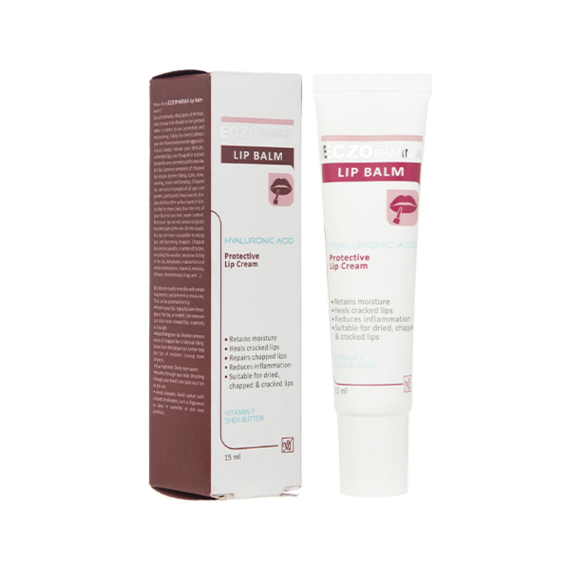 بالم لب مای فارما مدل Eczo Pharma با خاصیت ترمیم‌کننده و مغذی با هیالورونیک اسید و ویتامین E,F حجم ۱۵ میل
