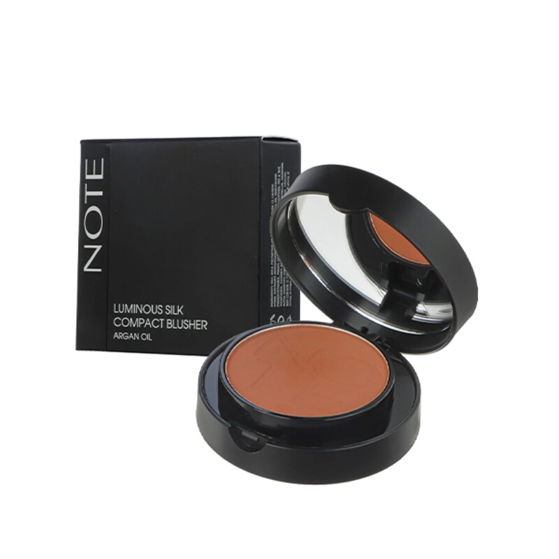 رژ گونه نوت مدل Luminous Silk با خاصیت جلوه ابریشمی درخشان و غنی شده با روغن آرگان جهت تقویت پوست وزن ۵.۵ گرم