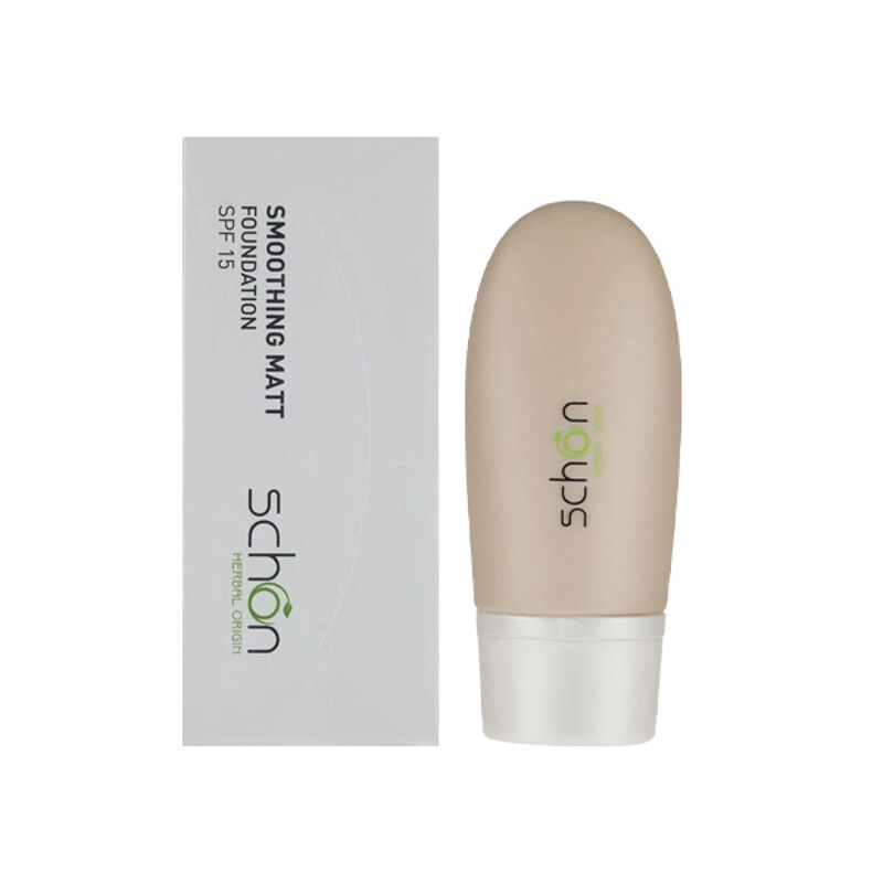 کرم‌پودر شون مدل Smoothing Matt با خاصیت ایجاد بافت مخملی یکدست و پوشش مات ماندگار حجم ۳۰ میل