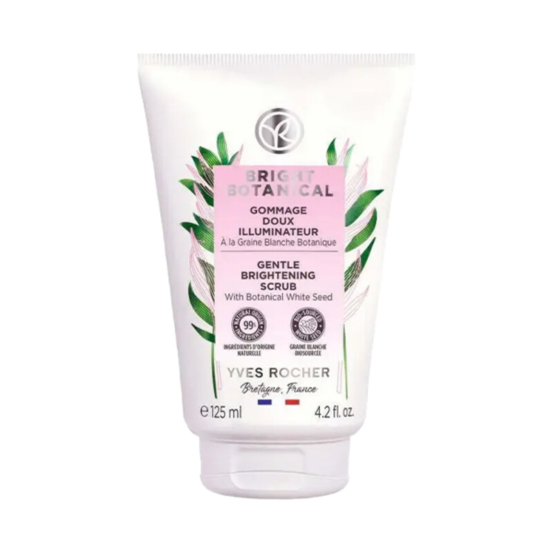 ژل لایه‌بردار و شفاف‌کننده تخصصی صورت ایوروشه BRIGHT BOTANICAL اصلاح‌کننده لک و روشن‌کننده گیاهی حجم ۱۲۵ میل