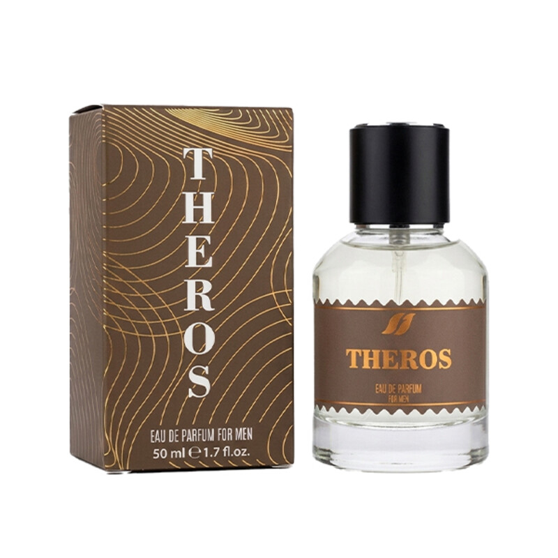 ادو پرفیوم مردانه فارماسی مدل Theros رایحه گرم و شکلاتی حجم ۵۰ میل