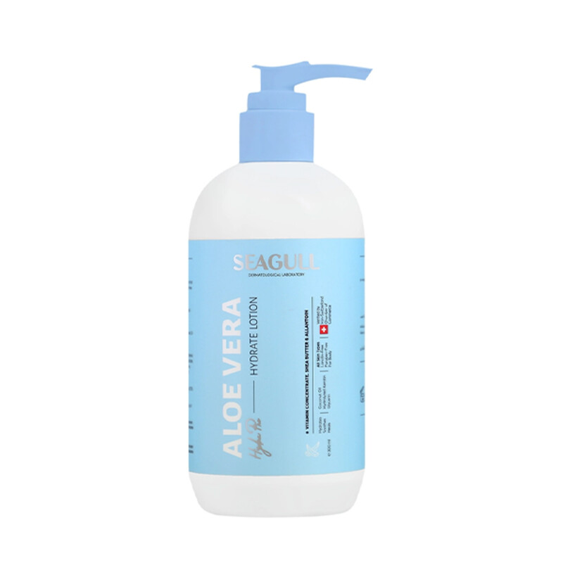 لوسیون آبرسان سی‌گل مدل Aloe Vera مناسب پوست خشک و معمولی حجم ۳۰۰ میل