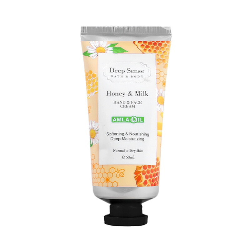 کرم مرطوب‌کننده دیپ سنس مدل Milk &amp; Honey مناسب پوست خشک و نرمال
