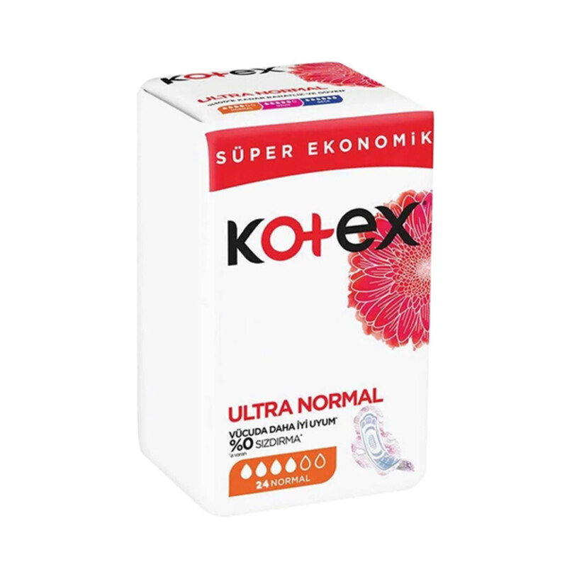 نوار بهداشتی کوتکس مدل ULTRA NORMAL بسته 24 عددی